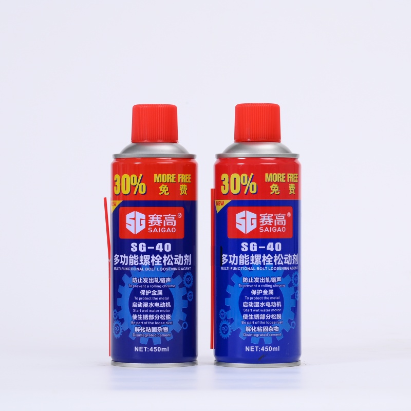 Heavy-duty Anti-rust And Rust-removing Lubricant for Door Hinges Latches And Squeaky Part Treats Rusted Screws